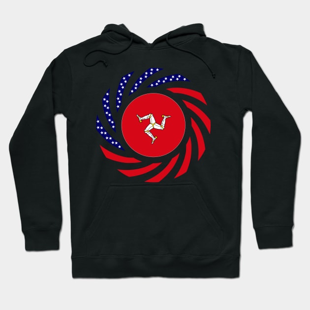 Manx American Multinational Patriot Flag Series Hoodie by Village Values